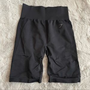 Gymshark Black Biker Shorts